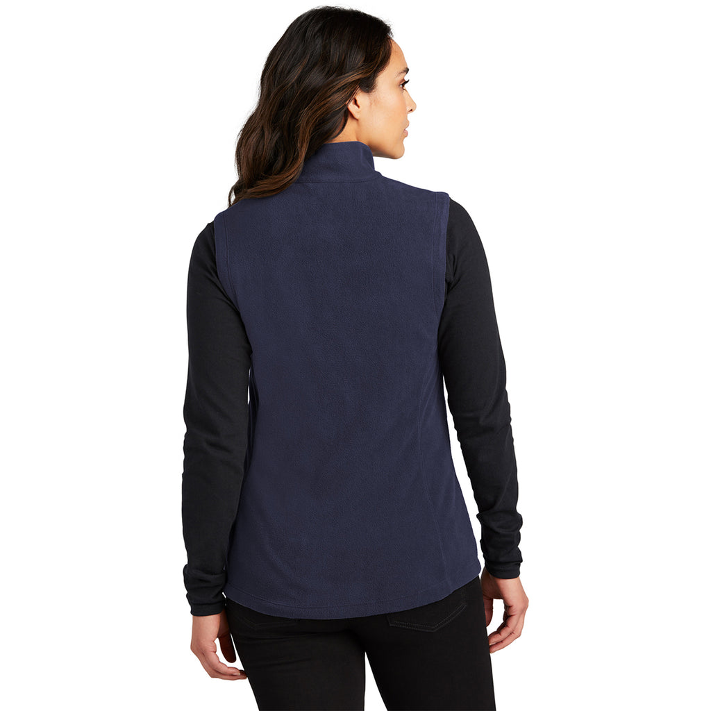 Port Authority Women's Navy Accord Microfleece Vest