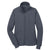 Port Authority Women's Slate Grey Full Zip Slub Fleece Jacket