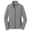 Port Authority Women's Pearl Grey Heather Core Soft Shell Jacket