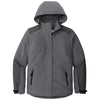 Port Authority Women's Shadow Grey/Storm Grey Insulated Waterproof Tech Jacket
