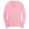 Port Authority Women's Petal Pink Modern Stretch Cotton Cardigan
