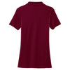 Port Authority Women's Maroon Silk Touch Interlock Polo