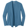 Port Authority Women's Dusty Blue Concept Knit Cardigan