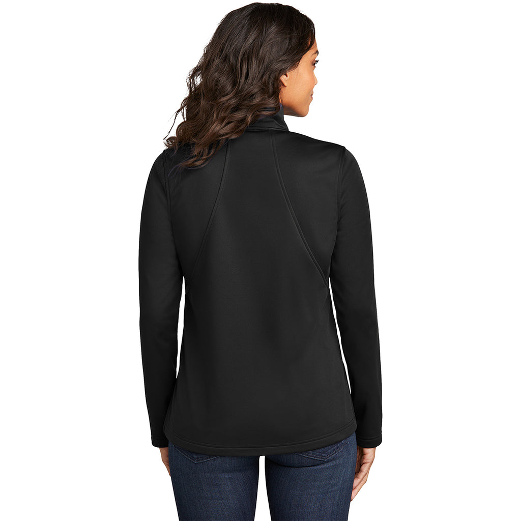 Port Authority Women's Deep Black Flexshell Jacket