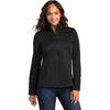 Port Authority Women's Deep Black Flexshell Jacket