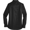 Port Authority Women's Black SuperPro Twill Shirt