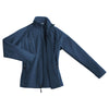 Port Authority Women's Insignia Blue Textured Soft Shell Jacket
