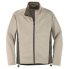 Port Authority Women's Sahara/Dark Mocha Two-Tone Soft Shell Jacket