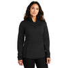 Port Authority Women's Deep Black Smooth Fleece 1/4-Zip