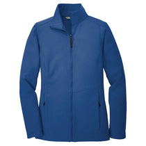 Port Authority Women's Night Sky Blue Collective Soft Shell Jacket