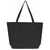Liberty Bags Washed Black Seaside Cotton 12oz. Pigment-Dyed Large Tote