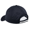Port Authority Women's Classic Navy/White Sandwich Bill Cap with Striped Closure