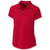 Cutter & Buck Women's Cardinal Red Forge Polo