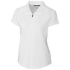 Cutter & Buck Women's White Forge Polo