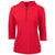 Cutter & Buck Women's Red Virtue Eco Pique Recycled Half Zip Pullover Hoodie