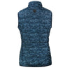 Cutter & Buck Women's Dark Navy Rainier PrimaLoft Eco Insulated Full Zip Printed Puffter Vest