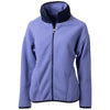 Cutter & Buck Women's Hyacinth/Navy Blue Cascade Eco Sherpa Fleece Jacket