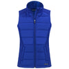 Cutter & Buck Women's Tour Blue Evoke Hybrid Eco Softshell Recycled Full Zip Vest