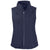 Cutter & Buck Women's Navy Blue Charter Eco Recycled Full Zip Vest