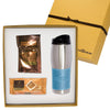 Leeman Light-Blue Tuscany Tumbler and Godiva Deluxe Gift Set