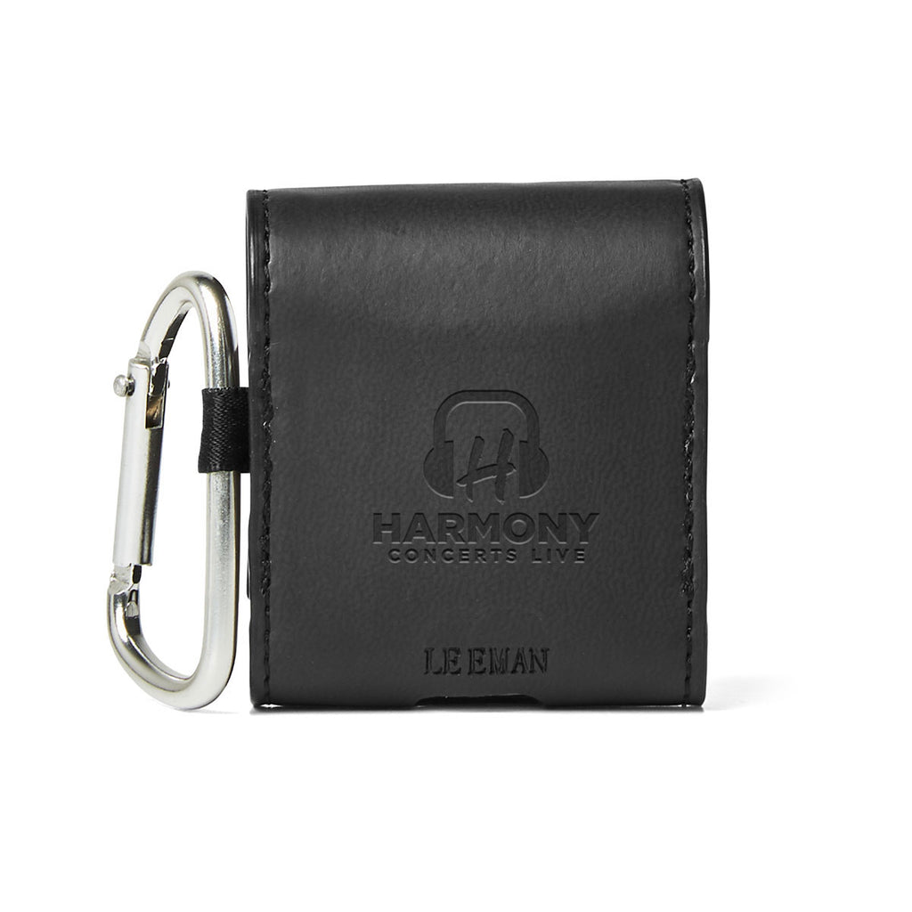 Leeman Black Tuscany Earbud Case