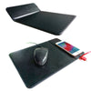 Leeman Black Tuscany Wireless Mouse Pad