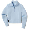 UNRL Women's Sky Blue LuxBreak Half-Zip Pullover