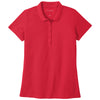 Port Authority Women's Rich Red SuperPro React Polo