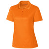 Clique Women's Hi-Vis Orange Spin Pique Polo