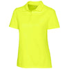 Clique Women's Hi-Vis Yellow Spin Pique Polo