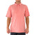 LinkSoul Men's Persimmon Heather Anza Drytech Short Sleeve Knit Polo