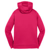 Sport-Tek Women's Neon Pink Sport-Wick Fleece Full-Zip Hooded Jacket