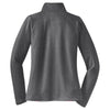 Sport-Tek Women's Charcoal Grey Sport-Wick Stretch 1/2-Zip Pullover