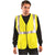 OccuNomix Men's Yellow Classic Flame Resistant HRC2 Solid Vest