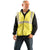 OccuNomix Men's Yellow Classic Flame Resistant Cotton Single Stripe Solid Vest HRC 1