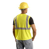 OccuNomix Men's Yellow High Visibility Classic Mesh 5-pt. Break-Away Safety Vest