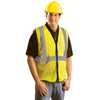 OccuNomix Men's Yellow High Visibility Premium Mesh Standard Safety Vest