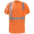 OccuNomix Men's Orange Short Sleeve Wicking Birdseye X Back T-Shirt