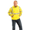 OccuNomix Men's Yellow Premium Flame Resistant Pull-Over Hoodie HRC 2