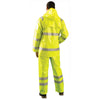 OccuNomix Men's Yellow Premium Flame Resistant Rain Jacket