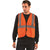 OccuNomix Men's Orange Value Flame Resistant Non-Ansi Solid Vest
