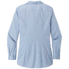 Port Authority Women's Blue Horizon/White Pincheck Easy Care Shirt