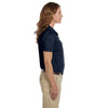 Harriton Women's Navy 5.6 oz. Easy Blend Polo