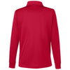 Harriton Women's Red Advantage Snag Protection Plus Long Sleeve Polo