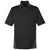 Harriton Men's Black/ Dark Charcoal Tall Flash Snag Protection Plus Colorblock Polo