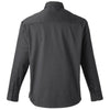 Harriton Men's Dark Charcoal Advantage IL Long-Sleeve Workshirt
