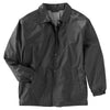 Harriton Men's Black Nylon Staff Jacket
