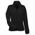 Harriton Women's Black 8 oz. Full-Zip Fleece