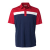 Cutter & Buck Men's Red/Navy Chambers Polo