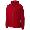Cutter & Buck Men's Cardinal Red Anderson Full Zip Jacket